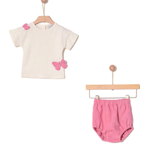YELL-OH ROSE BUTTERFLY SET