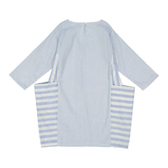 Vierra Rose Blue Stripe Pocket Dress