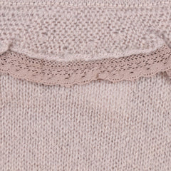 TOCOTO VINTAGE PINK LACE TRIM BLOOMERS